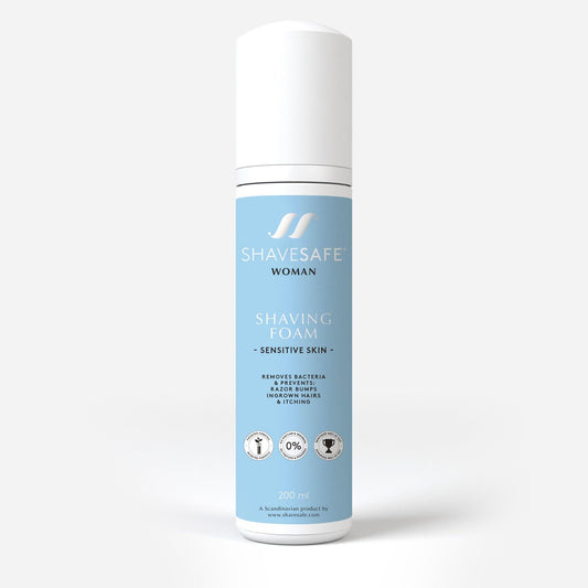 SHAVING FOAM - SENSITIVE SKIN 200ml WOMAN - ShaveSafe