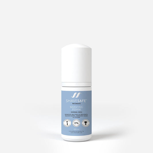 SHAVING FOAM - NORMAL SKIN 100ml WOMAN - ShaveSafe
