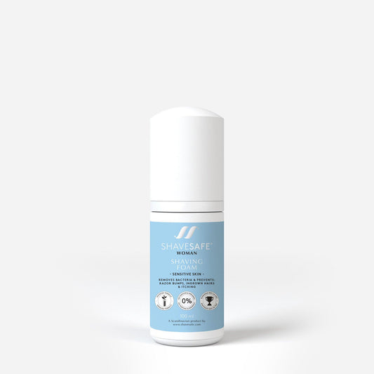 SHAVING FOAM - SENSITIVE SKIN 100ml WOMAN - ShaveSafe
